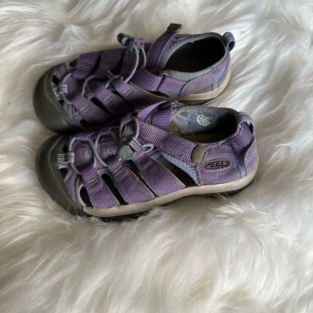 Keen purple/gray kid shoes